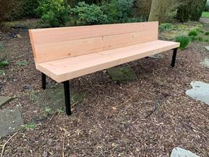 Het Steigerhouthuis Steigerhout Bank Industrieel Douglas - 210 x 55 x 75 cm