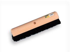 Plusjop Zaalveger  SOLIDE  Zwart  50 cm gemengd paardenhaar