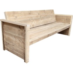 Wood4you  Tuinbank - Vince - Steigerhout Bouwpakket 152Lx72Hx57D cm