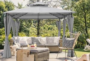 Luxe tuinpaviljoen van Intimo Garden Grijs