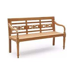 Buitengewoon de Boet Teak Stationsbank 150 cm