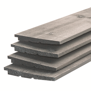 IJsselrabat Eco Noord-Zweeds zilvergrijs geïmpregneerd vuren 1.1/2.2x19.5x300cm