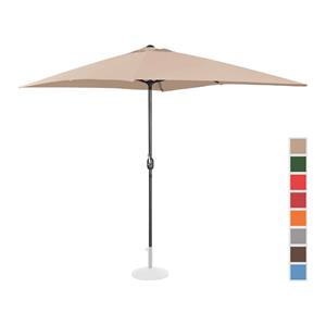 Uniprodo Parasol groot - creme - rechthoekig - 200 x 300 cm