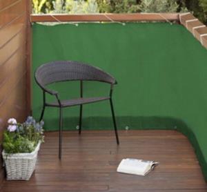 Balkondoek balkonscherm groen 5 meter