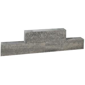 Gardenlux Minimaal 75! Forto Walling 60x10x10cm Grijs/Zwart