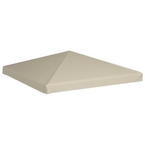 VIDAXL Pavillondach 310 G/m² 3×3 M Beige