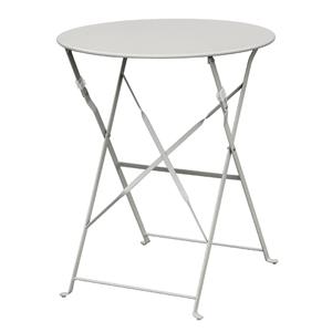 Bolero ronde stalen opklapbare tafel grijs,5cm