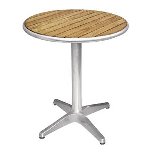 Bolero ronde tafel met essenhouten bladcm