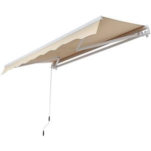 KONIFERA Zonnescherm met knikarm Breedte/uitval: 295x200 cm, hellingshoek verstelbaar