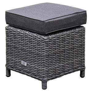AVH-Collectie AVH XL voetenbank 40x40xH37 cm antraciet