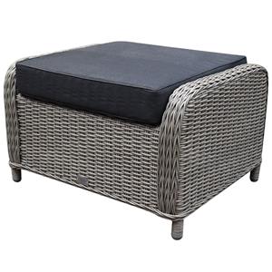 AVH-Collectie Toscane Bilboa voetenbank 60x74xH47 cm grijs
