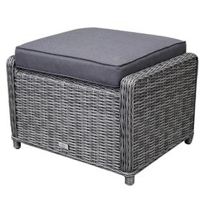 AVH-Collectie Ibiza XL voetenbank 63x55xH43 cm antraciet
