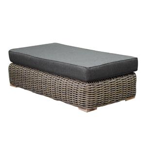 AVH-Collectie Queen voetenbank 160x80xH50  cm - olefin grijs