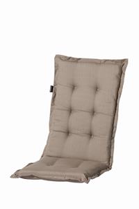 Madison 2 stuks! Kussen mona niedrig Basic taupe - 