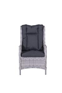 Garden Impressions Osborne verstelbare fauteuil cloudy grey H dia. 5mm/reflex black