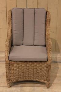 Eurofleur Aanbieding Darwin stoel rattan grey