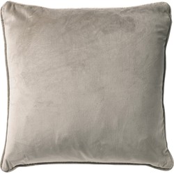 Dutch Decor FINN - Kussenhoes velvet 60x60 cm -  Pumice Stone - beige - 