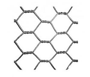 Zeskant vlechtwerk gaas vz 13mm 50cm hoog (25mtr)