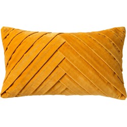 Dutch Decor FEMM - Kussenhoes velvet 30x50 cm - Golden Glow - geel - 