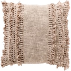 Dutch Decor FARA - Kussenhoes 45x45 cm Pumice Stone - beige - 