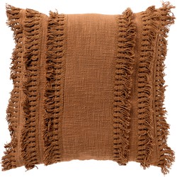 Dutch Decor FARA- Kussenhoes 45x45 cm Tobacco Brown - bruin - 