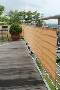 peddyshield Balkonverkleidung 65 x 500 cm silbergrau