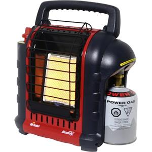 mr.heater Gasheizung Portable Buddy, für bis zu 21 m³ Raumvolumen