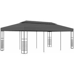 VidaXL Tuinpaviljoen 3x6 m antraciet