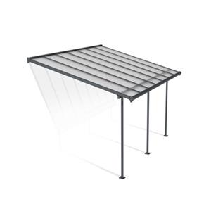 Canopia Sierra Terrasoverkapping 3x4.3m Dondergrijs
