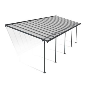 Canopia Sierra Terrasoverkapping 3x9.7m Dondergrijs
