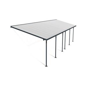 Canopia Feria Terrasoverkapping 3x9.7m Dondergrijs