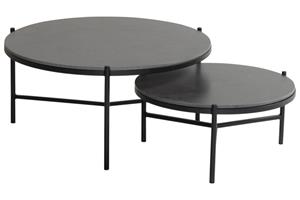 Hartman Carson koffietafel zwart dia. 6 H 30 cm 