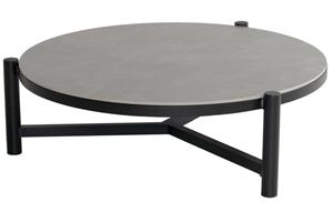 Hartman Carson koffietafel zwart dia. 126xH 38 cm 