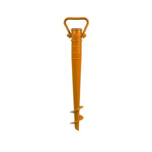 Parasolharing - oranje - kunststof - D22-32 mm x H38 cm -