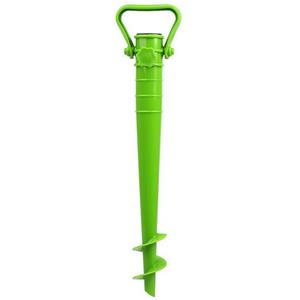 Parasolharing - groen - kunststof - D35 mm x H39 cm - draaischroef -