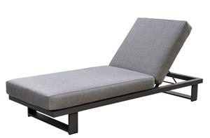 Yoi Kazoku lounger alu dark grey/mixed grey