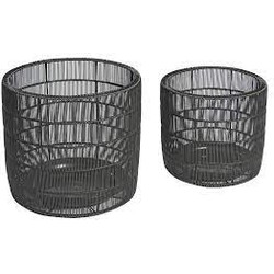 Max&Luuk Bo Planter set 2 stuks naturel