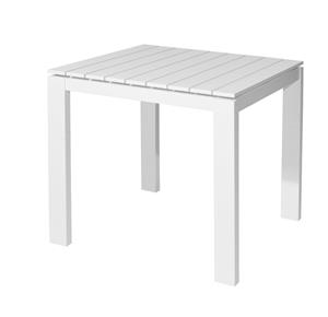 Max&Luuk Morris table 80x80x75 cm alu white