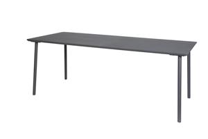 Max&Luuk George table 200x90x75 cm alu anthracite