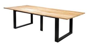 Yoi Kaihou table 300x100cm. alu black/teak - 