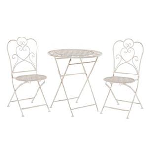 Beliani TRIESTE Bistroset Beige