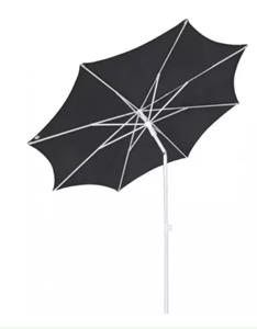 Borek Etoile stokparasol dia. 200 cm zwart 