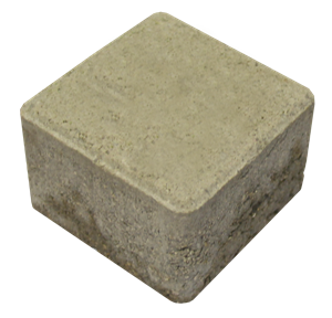 Gardenlux Betonsteentjes t.b.v. waterpasserende eco grates 7,4x7,4x4,8 cm wit prijs per m2 