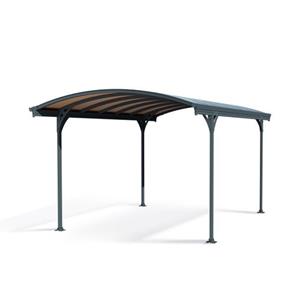 Canopia Palram- Vitoria Carport Enkel Donkergrijs/brons 5,01x2,91m