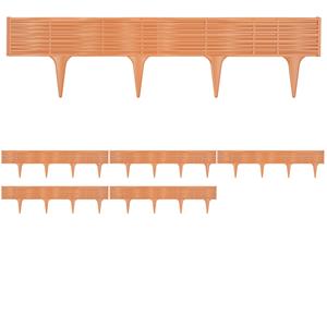 Prosperplast Bedrandenset van 3 Terracotta 11,7m