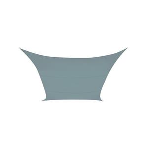 Perel Schaduwdoek, waterafstotend, 2 x 3 m, 160 g/m², polyester, rechthoek, lichtgrijs
