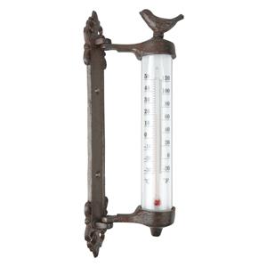 Esschert Design Gietijzeren wandthermometer voor binnen en buiten 27 cm -