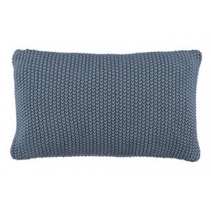 Marc O'Polo Sierkussen Nordic Knit 30 x 60 cm Smoke Blue