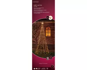 Lumineo Microled boom 100x240cm zwart/warm wit