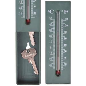 Sleutel verstop thermometer voor buiten -